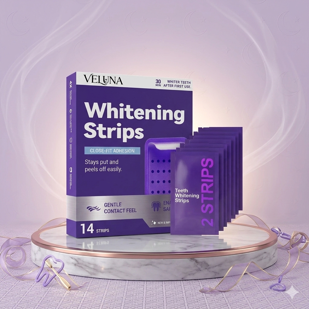 Purple Teeth Whitening Strips